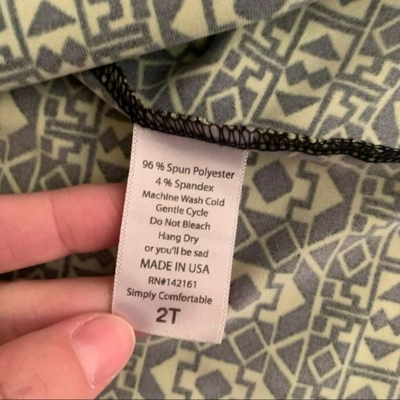 Dot Dot Smile Girls Size 2 Neon Green And Black Swing Dress - Picture 5 of 6